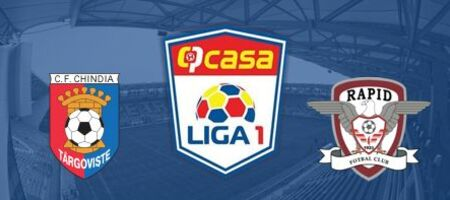 Pronostic Chindia Târgovişte vs Rapid București - Liga 1