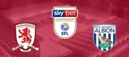 Pronostic Middlesbrough  vs West Brom - Championship