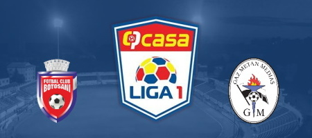 Pronostic FC Botosani vs Gaz Metan Medias - Liga 1