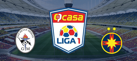 Pronostic Gaz Metan Medias vs FCSB - Liga 1
