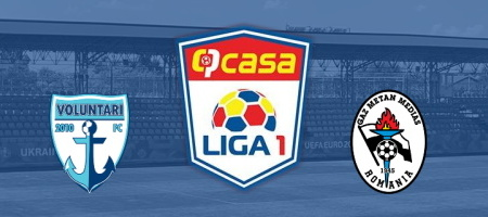 Pronostic FC Voluntari vs Gaz Metan Medias - Liga 1