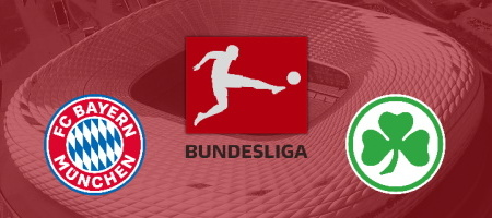 Pronostic Bayern Munchen vs Greuther Fürth - Bundesliga