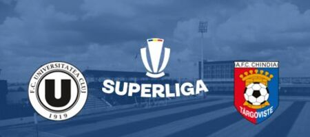 Pronostic U Cluj  vs Chindia Târgoviște - Superliga