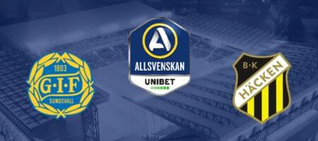 Pronostic GIF Sundsvall  vs BK Hacken -  Allsvenskan