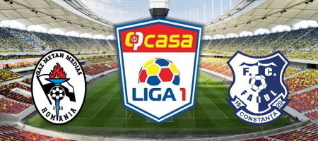 Pronostic Gaz Metan Mediaș vs Farul Constanța - Liga 1