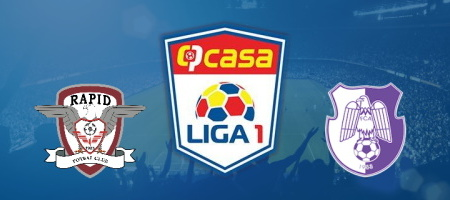 Pronostic Rapid București vs FC Argeș Pitești - Liga 1