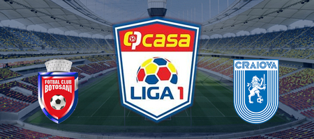 Pronostic FC Botosani vs U Craiova - Liga 1